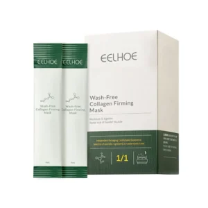 Mascarilla exfoliante reafirmante de ácido hialurónico, proteína de limpieza profunda, portátil, antienvejecimiento, hidratante, cara congelada, suave, cuidado de la piel coreano