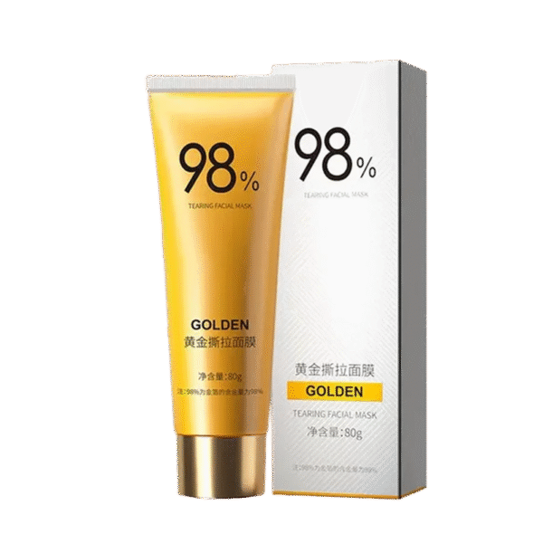 Mascarilla Facial Exfoliante Dorada